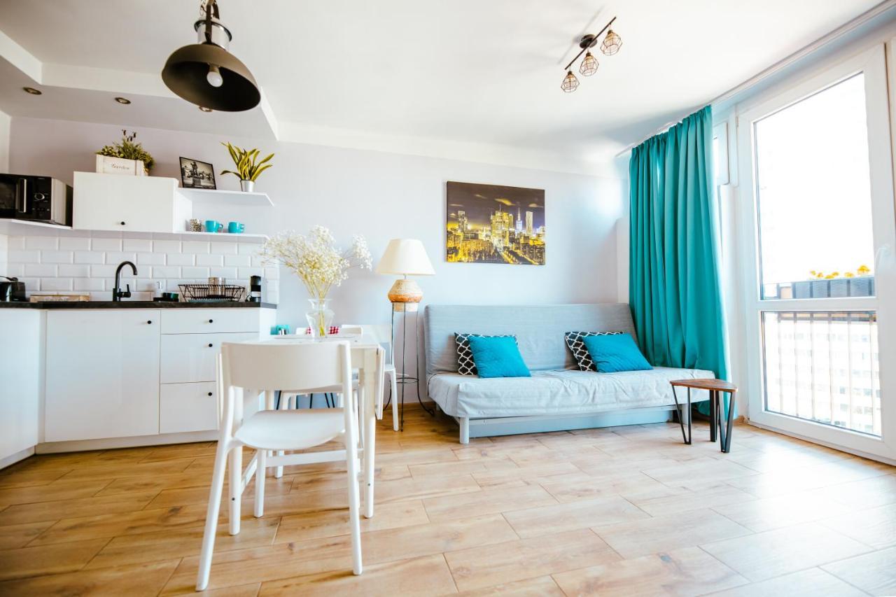 Bright 14Th Floor Central Home With Balcony & Views Warsawa Bagian luar foto