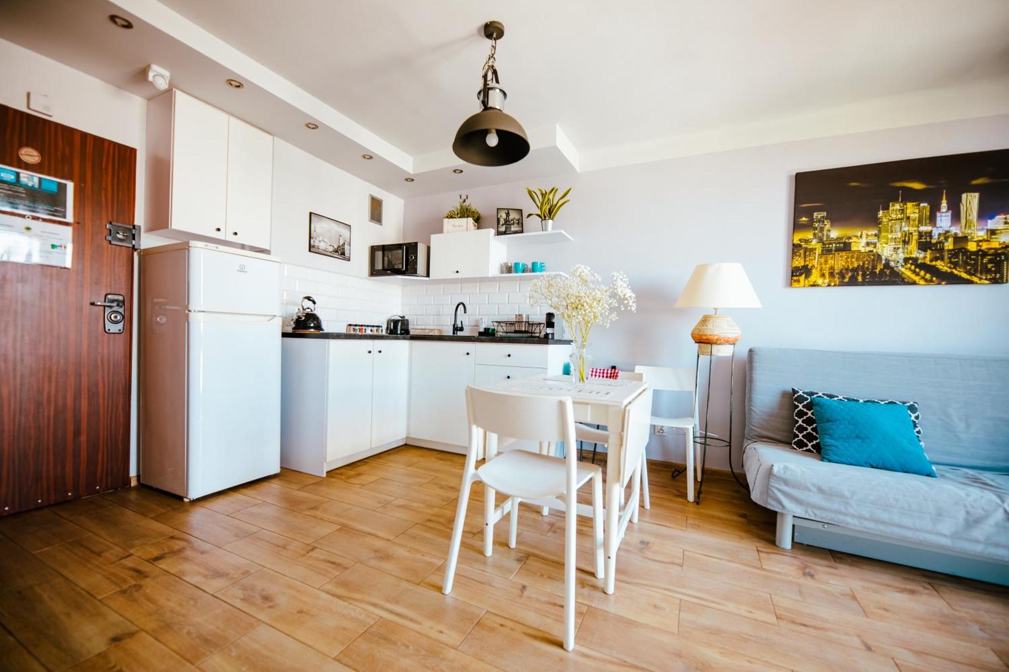 Bright 14Th Floor Central Home With Balcony & Views Warsawa Bagian luar foto