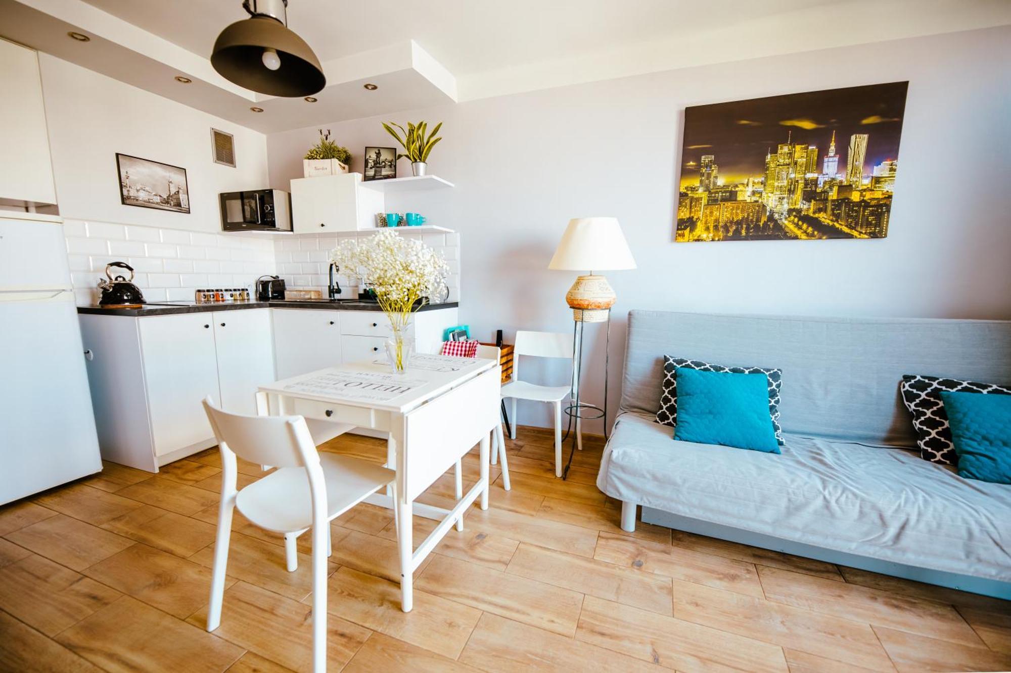Bright 14Th Floor Central Home With Balcony & Views Warsawa Bagian luar foto